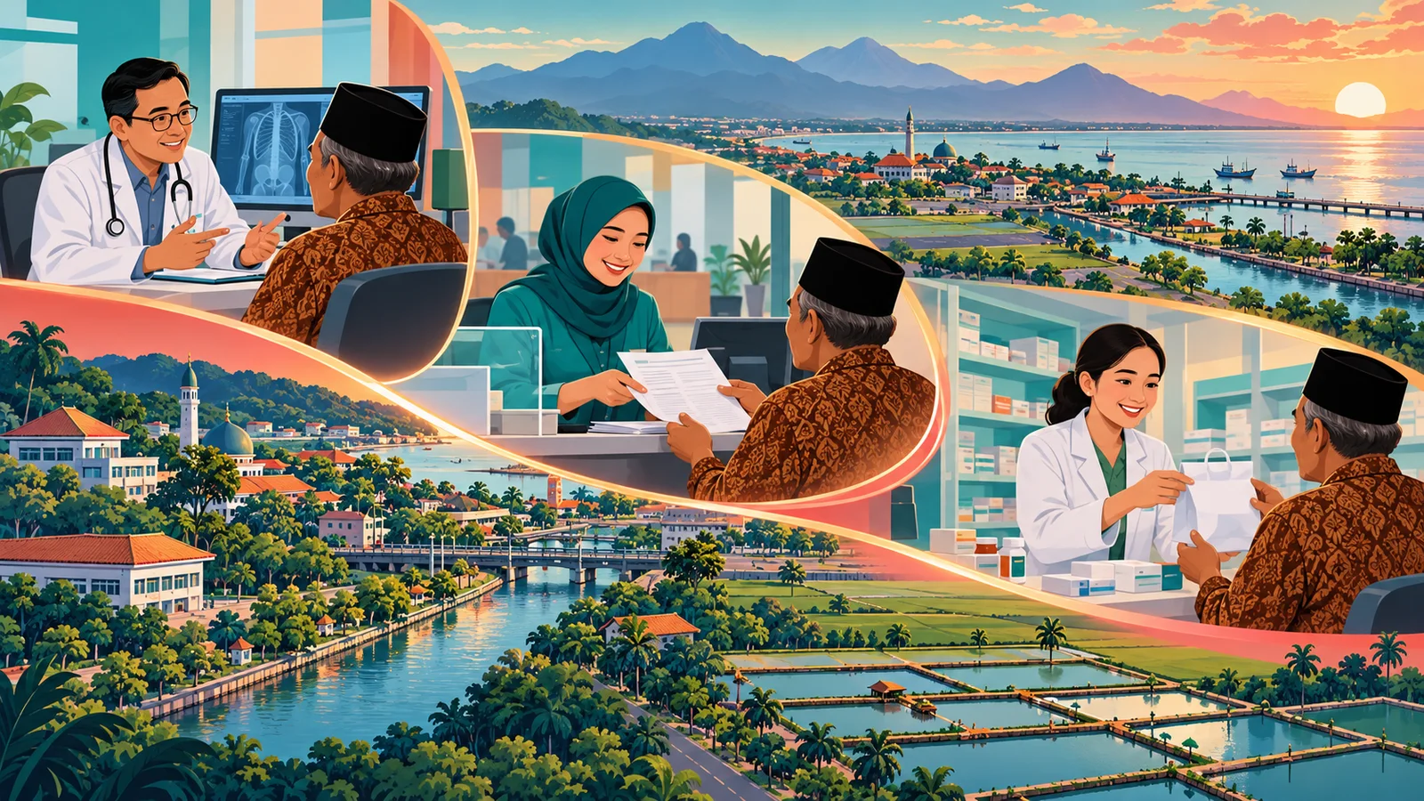 Alur Program Rujuk Balik dari fasilitas kesehatan ke apotek di Pasuruan